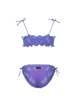 Effek Costume Bikini Fantasia Viola per Bambine