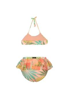 Effek Costume Bikini Fantasia Fruits con Ruches per Neonate