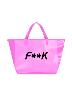 EffeK Shopping Bag Fucsia Fluo per Bambine
