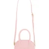Elisabetta Franchi La Mia Bambina Borsa a Tracolla Rosa con Logo per Bambine
