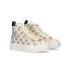 Elisabetta Franchi La Mia Bambina Sneakers Burro/Nero con Logo per Bambine