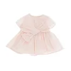 Elisabetta Franchi La Mia Bambina Abito Rosa con Fiocco per Neonate