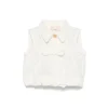 Elisabetta Franchi La Mia Bambina Camicia Panna con Fiocchi per Neonate