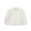 Elisabetta Franchi La Mia Bambina Camicia Panna per Neonate