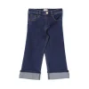 Elisabetta Franchi La Mia Bambina Jeans Denim Scuro per Neonate