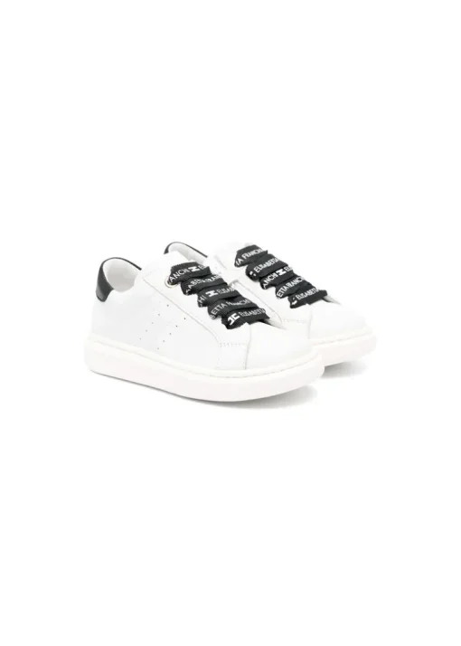 Elisabetta Franchi La Mia Bambina Sneakers Bianco/Nero per neonate