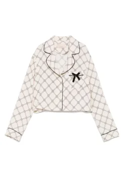 Elisabetta Franchi La Mia Bambina Camicia Burro/Nero per Bambine