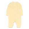 Elisabetta Franchi La Mia Bambina Tutina Limone Pointelle per Neonate