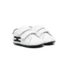 Elisabetta Franchi La Mia Bambina Scarpine Primi Passi Bianco/Nero con Logo Ricamato