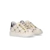 Elisabetta Franchi La Mia Bambina Sneakers Burro/Nero Monogram per Neonate