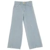 Elisabetta Franchi La Mia Bambina Jeans a Palazzo Denim per Bambine