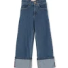 Elisabetta Franchi La Mia Bambina Jeans Denim per Bambine