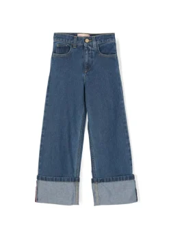 Elisabetta Franchi La Mia Bambina Jeans Denim per Bambine