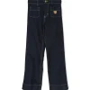 Elisabetta Franchi La Mia Bambina Jeans Denim Blue per Bambine