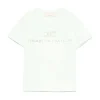 Elisabetta Franchi La Mia Bambina T-shirt Menta con Logo per Bambine