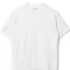 Elisabetta Franchi La Mia Bambina T-shirt Panna con Lettering per Bambine