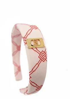 Elisabetta Franchi La Mia Bambina Cerchietto Rosa/Rosso per Bambine