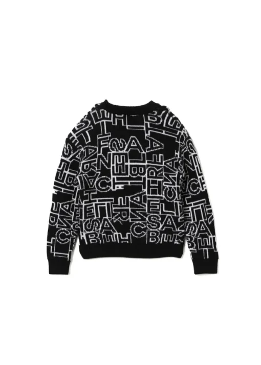 Elisabetta Franchi La Mia Bambina Abito con Intarso Lettering per Neonate