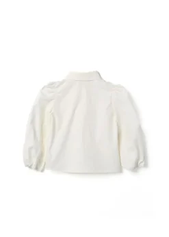 Elisabetta Franchi La Mia Bambina Camicia Panna per Neonate