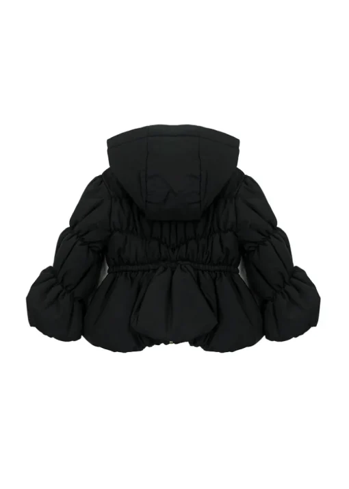 Elisabetta Franchi La Mia Bambina Piumino Nero per Neonate