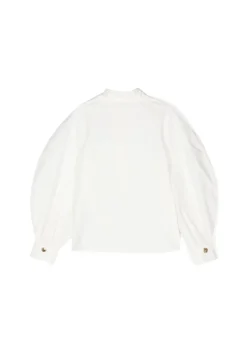 Elisabetta Franchi La Mia Bambina Camicia Panna per Bambine