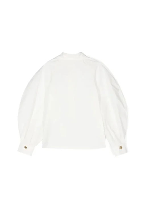 Elisabetta Franchi La Mia Bambina Camicia Panna per Bambine