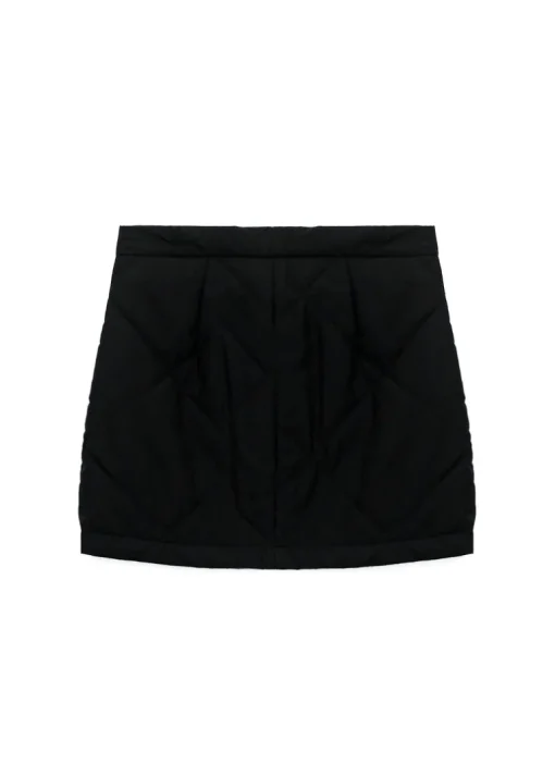 Elisabetta Franchi La Mia Bambina Gonna Trapuntata Nera per Bambine