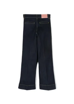 Elisabetta Franchi La Mia Bambina Jeans Denim Blue per Bambine