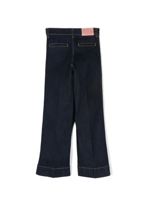 Elisabetta Franchi La Mia Bambina Jeans Denim Blue per Bambine