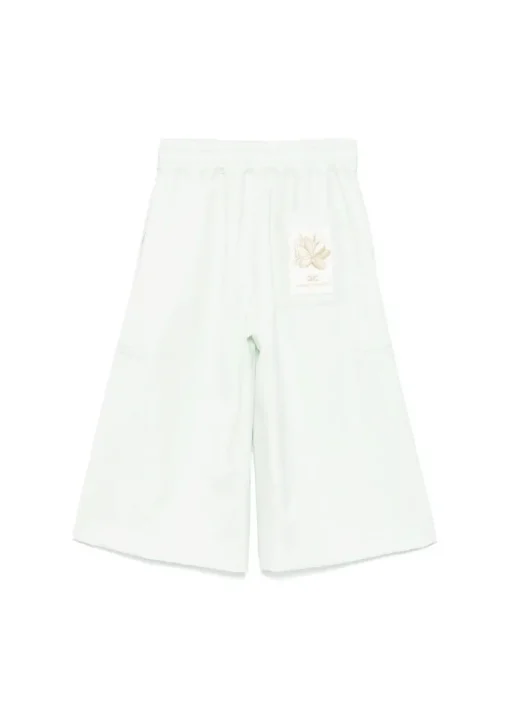 Elisabetta Franchi La Mia Bambina Pantaloni Palazzo Menta per Bambine