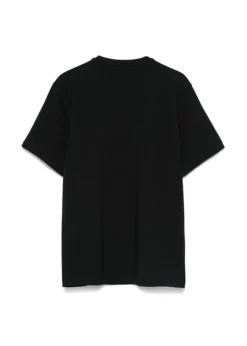 Elisabetta Franchi La Mia Bambina T-shirt Nera con Stampa per Bambine