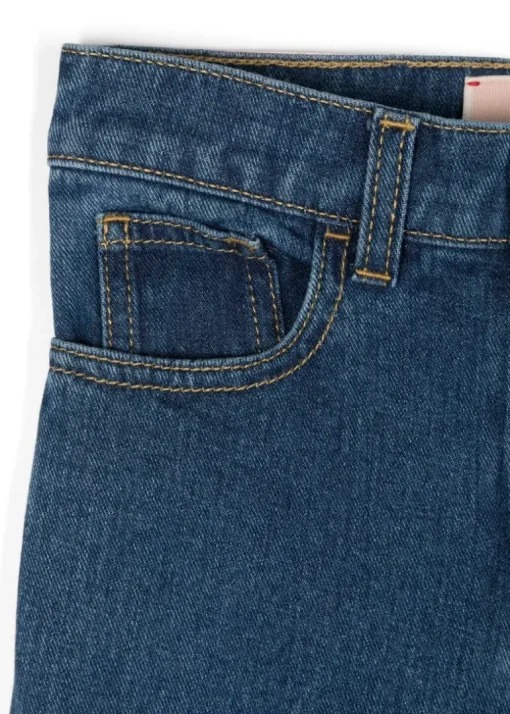 Elisabetta Franchi La Mia Bambina Jeans Denim per Bambine