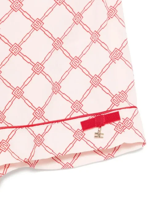 Elisabetta Franchi La Mia Bambina Short Rosa/Rosso per Bambine
