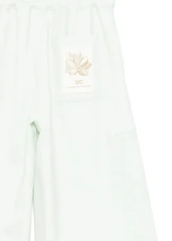 Elisabetta Franchi La Mia Bambina Pantaloni Palazzo Menta per Bambine