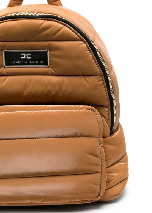 Elisabetta Franchi La Mia Bambina Zaino Trapuntato Bronzo per Bambine