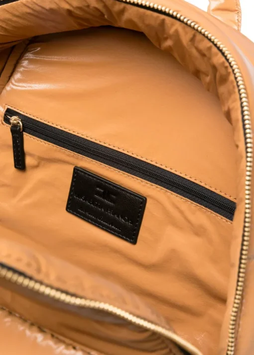 Elisabetta Franchi La Mia Bambina Zaino Trapuntato Bronzo per Bambine