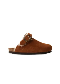 Genuins Kids Ciabatta Shetland Velour Wool Mandorla