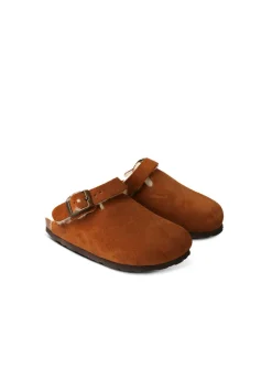 Genuins Kids Ciabatta Shetland Velour Wool Mandorla