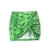 4GIVENESS Copricostume Gonna Fantasia Rainbow Boa Verde per Bambine
