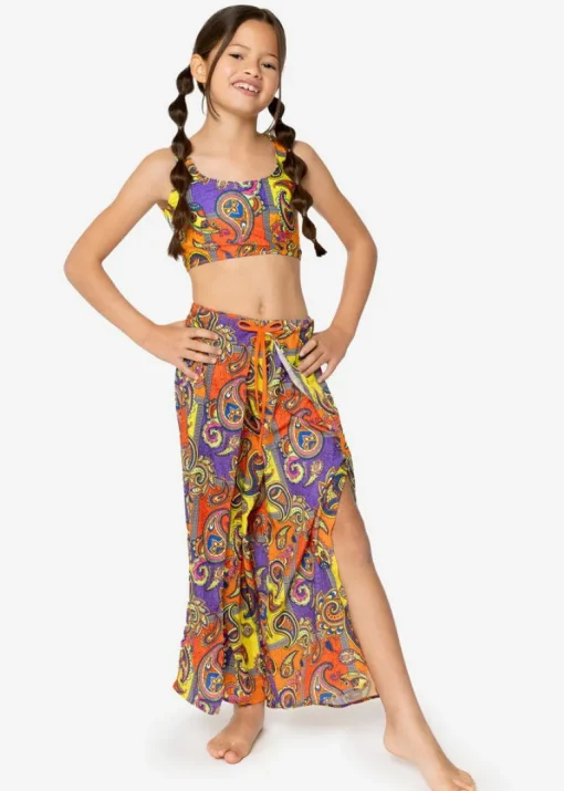 4GIVENESS Copricostume Pantaloni Fantasia Cashemire per Bambine