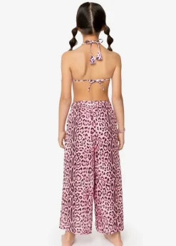 4GIVENESS Copricostume Pantaloni Fantasia Maculata Rosa per Bambine