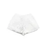 4GIVENESS Copricostume Short Bianco Ricamato per Neonate