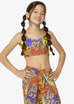 4GIVENESS Copricostume Top Fantasia Cashemire per Bambine