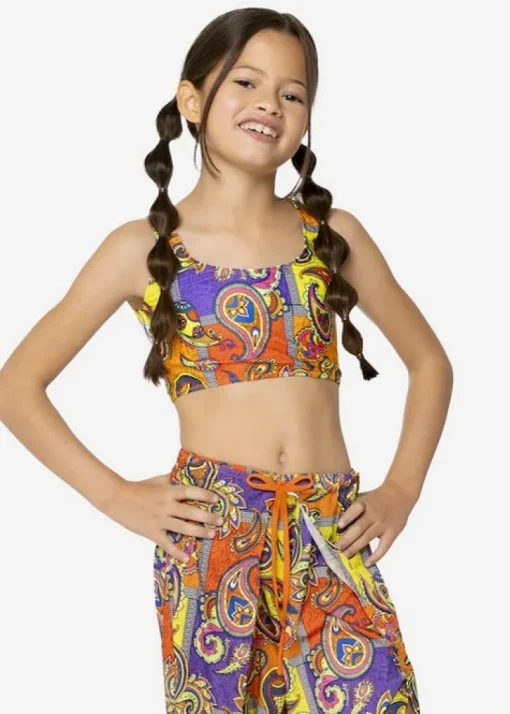 4GIVENESS Copricostume Top Fantasia Cashemire per Bambine
