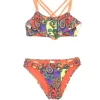 4GIVENESS Costume Bikini a Fascia Fantasia Cashemire per Bambine