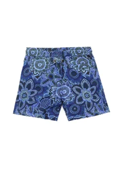 4GIVENESS Costume Boxer Fantasia Floreale Blu per Bambini