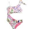 4GIVENESS Costume Monokini Fantasia Multicolor per Bambine