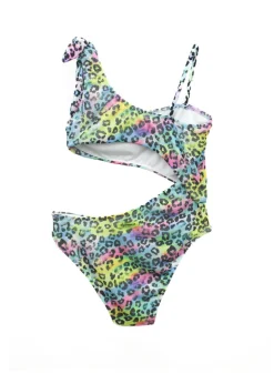 4GIVENESS Costume Monokini Multicolor per Bambine