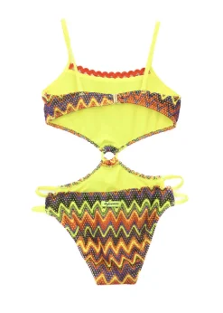 4GIVENESS Costume Monokini Fantasia Multicolor per Bambine