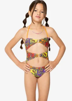 4GIVENESS Costume Monokini Fantasia Cashemire per Bambine